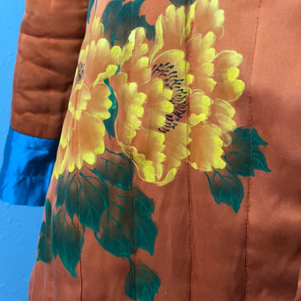SOLD….Vintage Hand Painted Silk Japanese Jacket - Picture 3 of 12